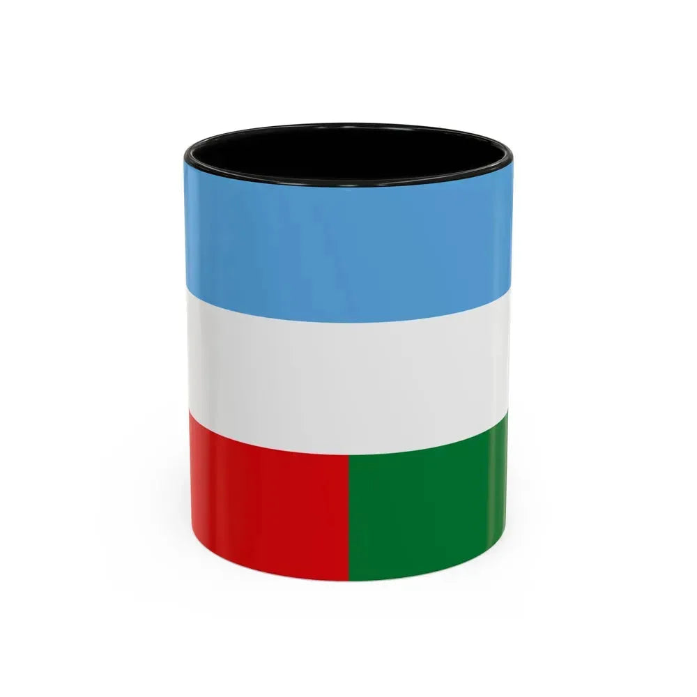 Flag of Machala Ecuador - Accent Coffee Mug 11oz Black - Go Mug Yourself