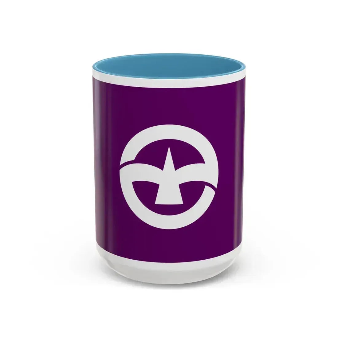 Flag of Machida Tokyo Japan - Accent Coffee Mug 15oz Light Blue - Go Mug Yourself