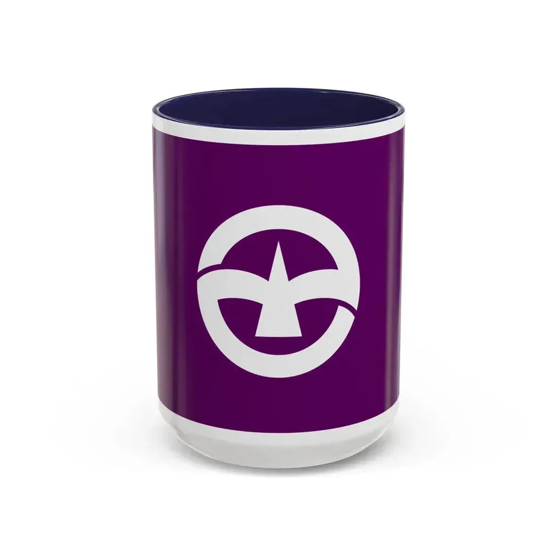 Flag of Machida Tokyo Japan - Accent Coffee Mug 15oz Navy - Go Mug Yourself
