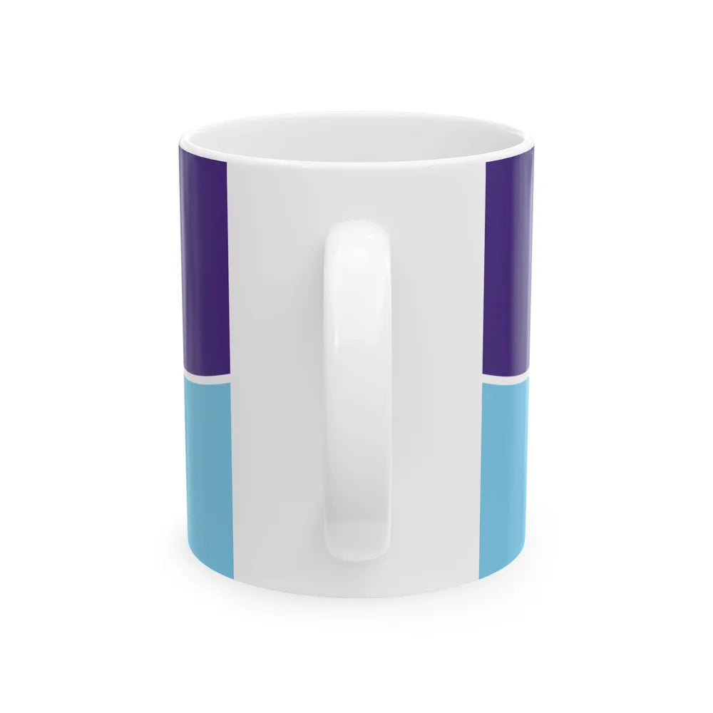 Flag of Mackinac Island Michigan (United States) White Coffee Mug - Go Mug Yourself