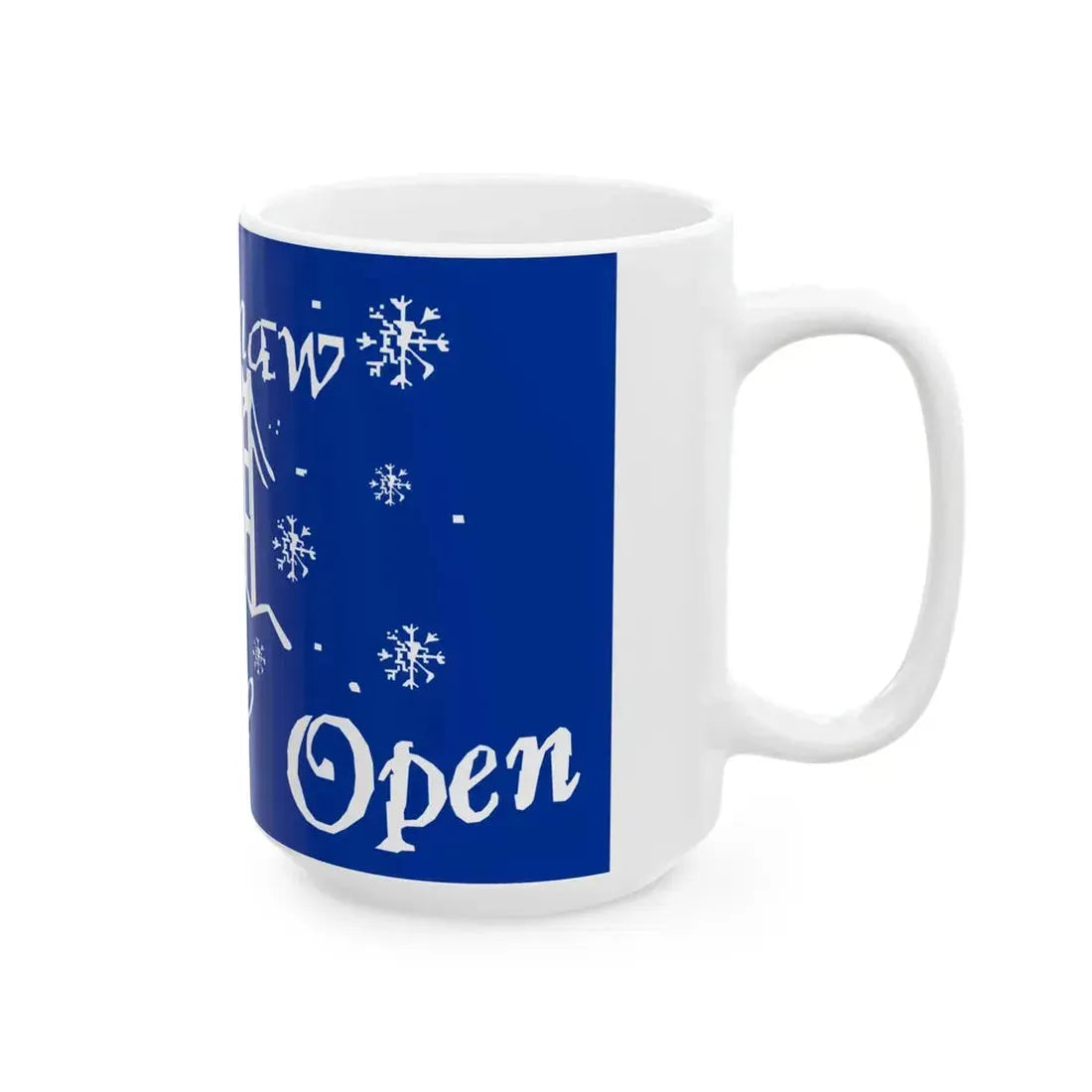 Flag of Mackinaw City Michigan (United States) White Coffee Mug - Go Mug Yourself