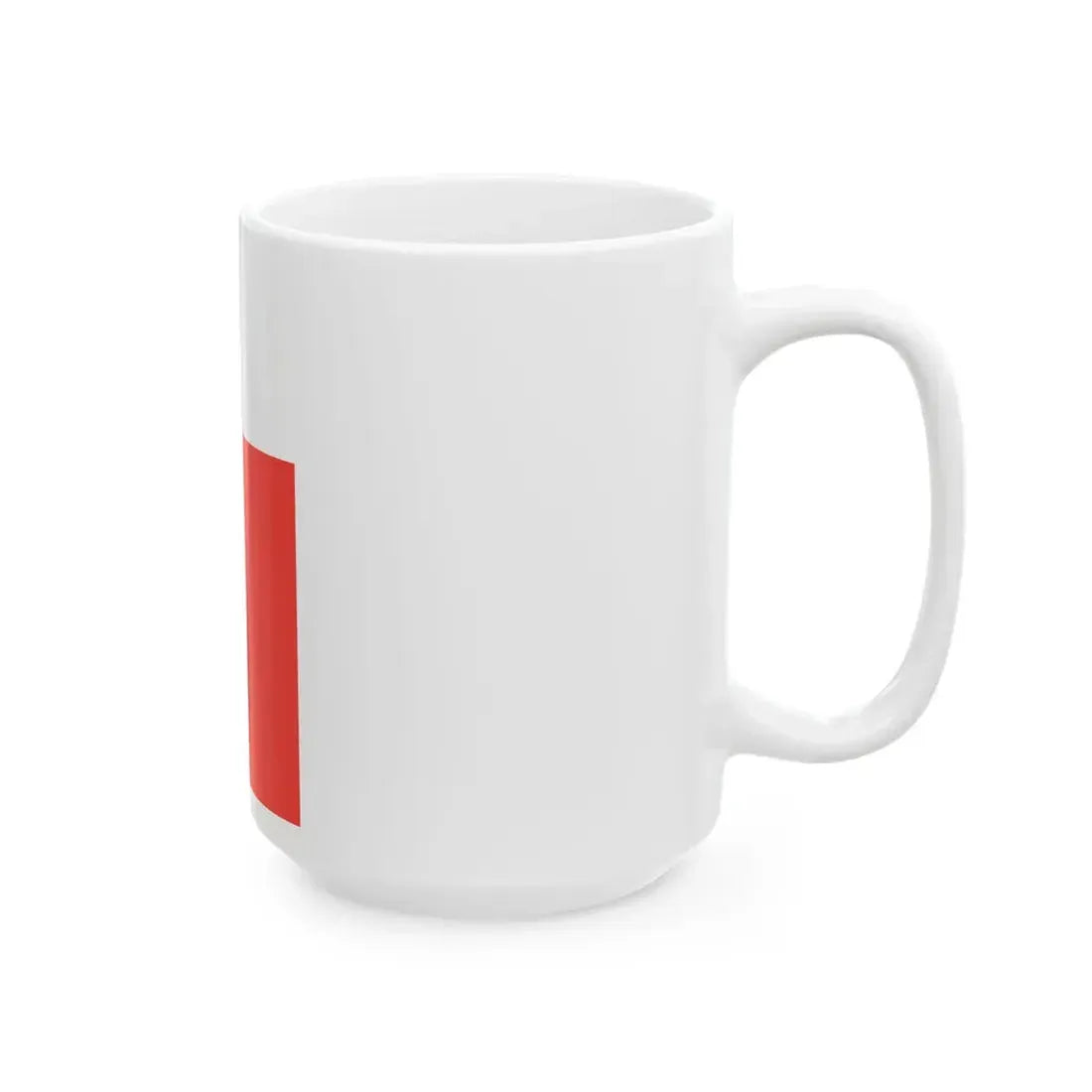 Flag of Madagascar vertical (Madagascar) White Coffee Mug - Go Mug Yourself