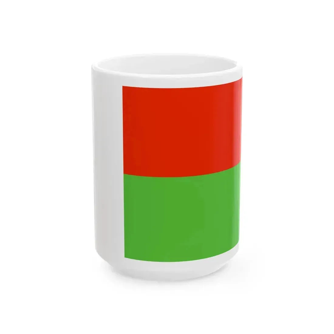 Flag of Madagascar WFB 2000 (Madagascar) White Coffee Mug 15oz - Go Mug Yourself
