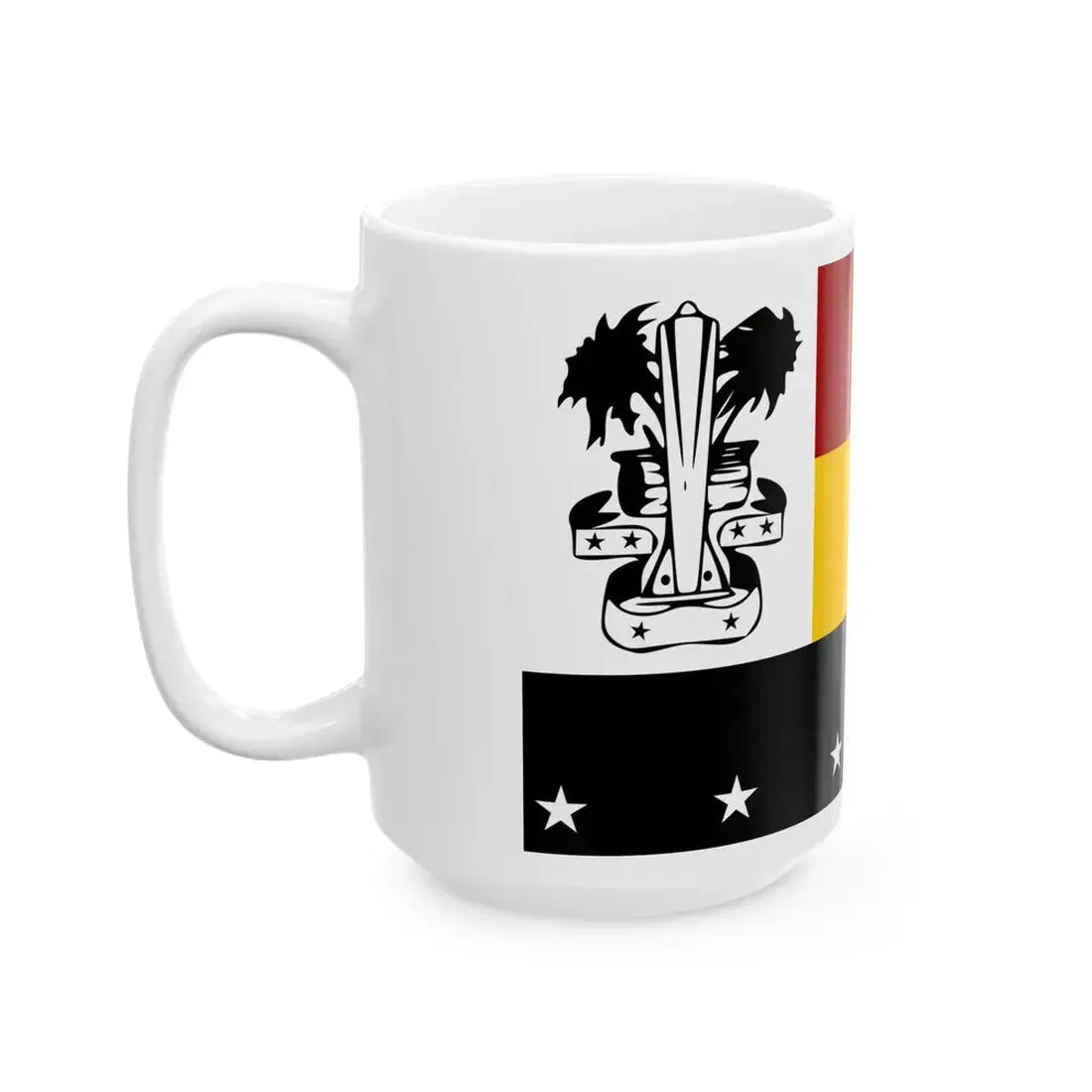 Flag of Madang (Guinea) White Coffee Mug - Go Mug Yourself