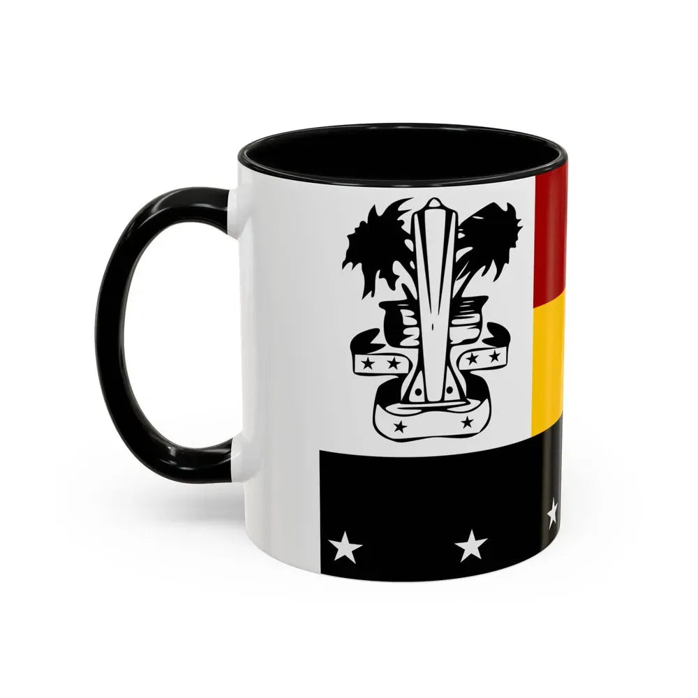 Flag of Madang Papa New Guinea - Accent Coffee Mug - Go Mug Yourself