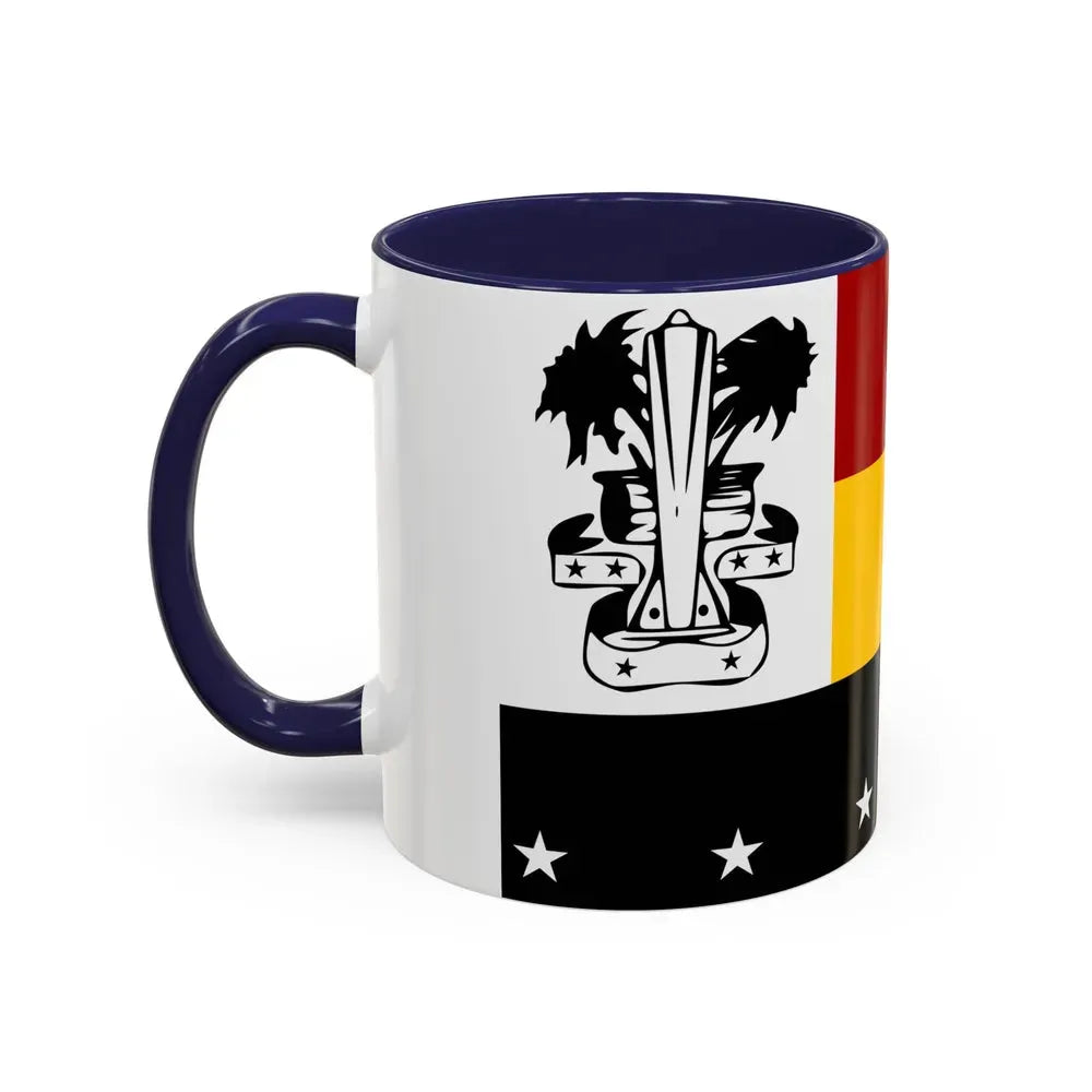 Flag of Madang Papa New Guinea - Accent Coffee Mug - Go Mug Yourself