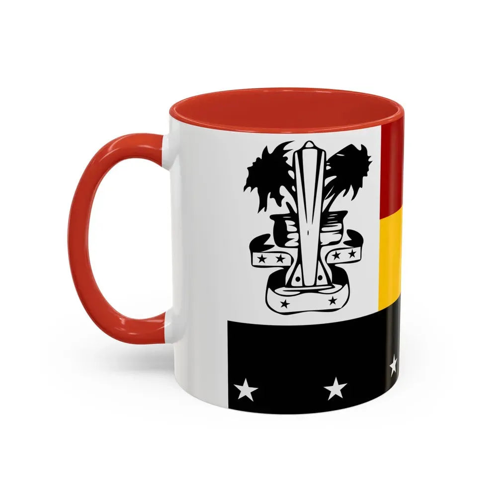 Flag of Madang Papa New Guinea - Accent Coffee Mug - Go Mug Yourself