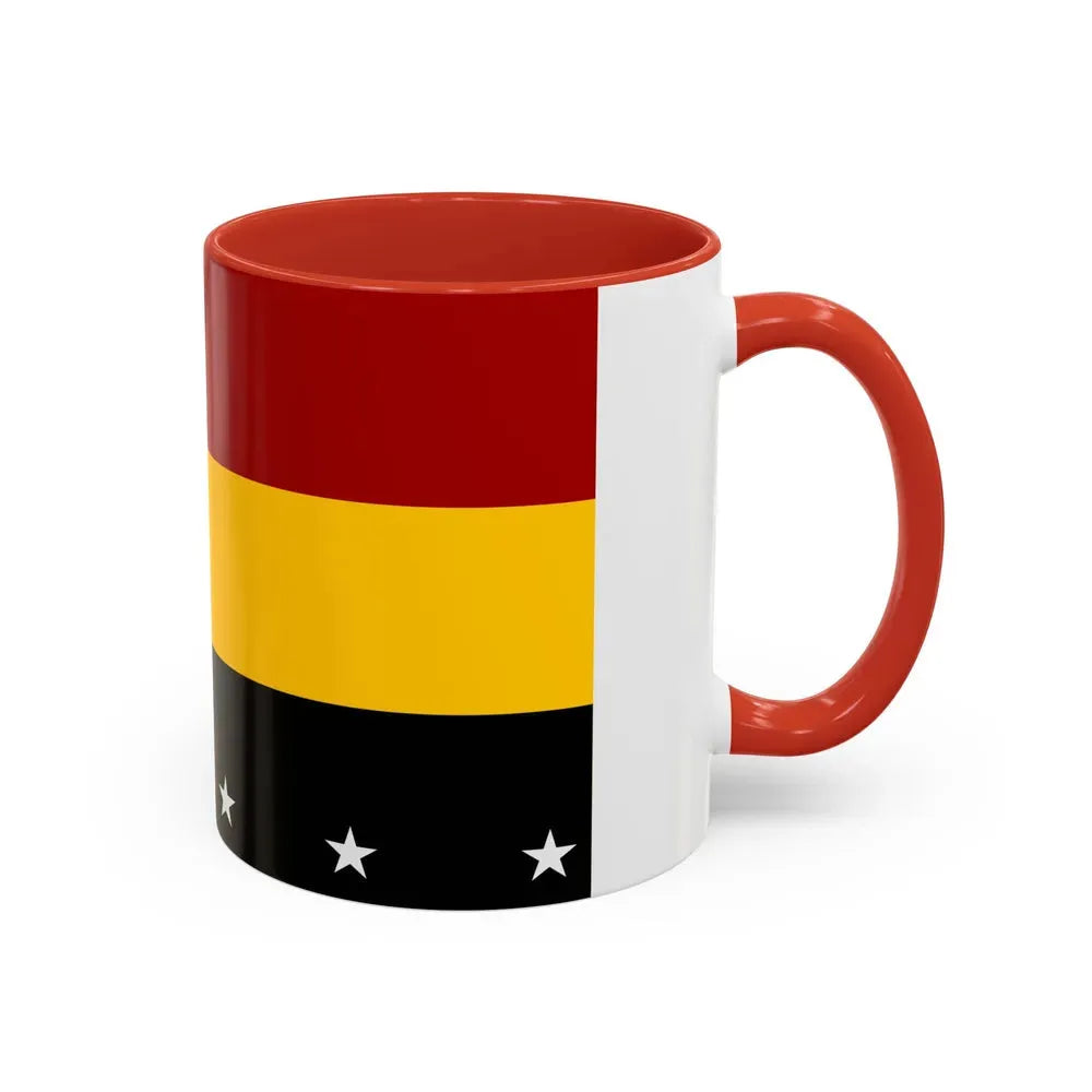 Flag of Madang Papa New Guinea - Accent Coffee Mug - Go Mug Yourself