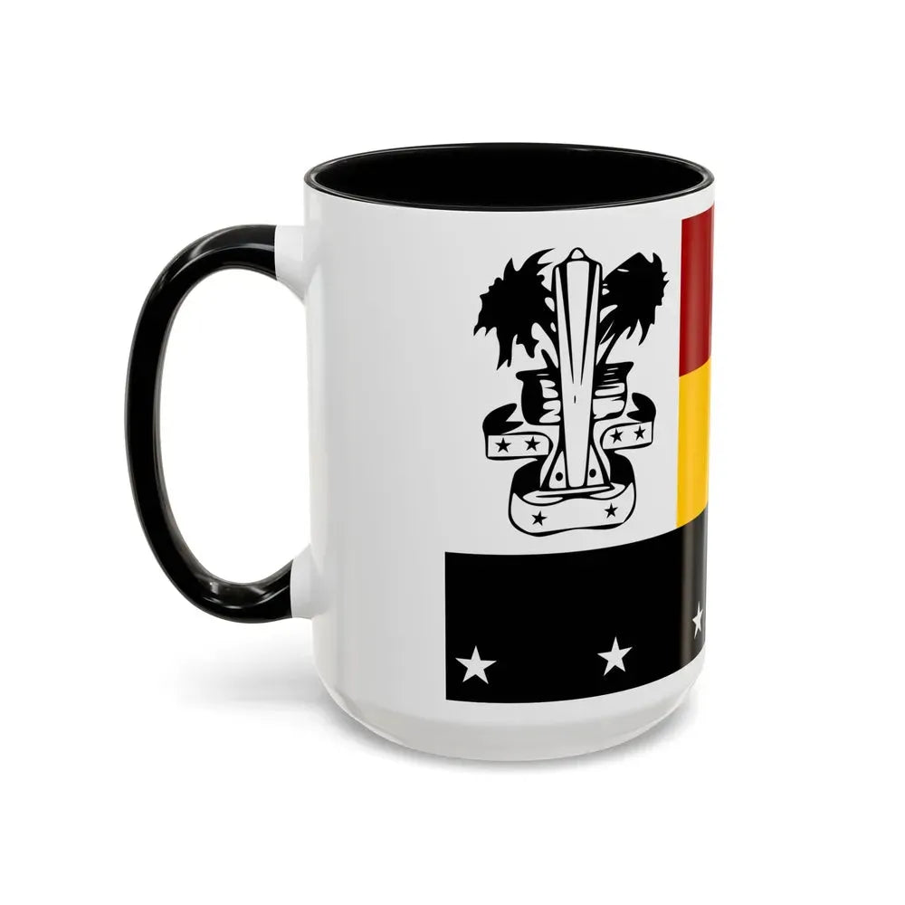 Flag of Madang Papa New Guinea - Accent Coffee Mug - Go Mug Yourself