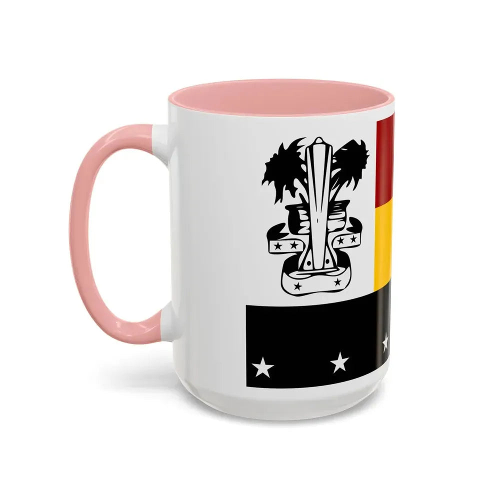 Flag of Madang Papa New Guinea - Accent Coffee Mug - Go Mug Yourself
