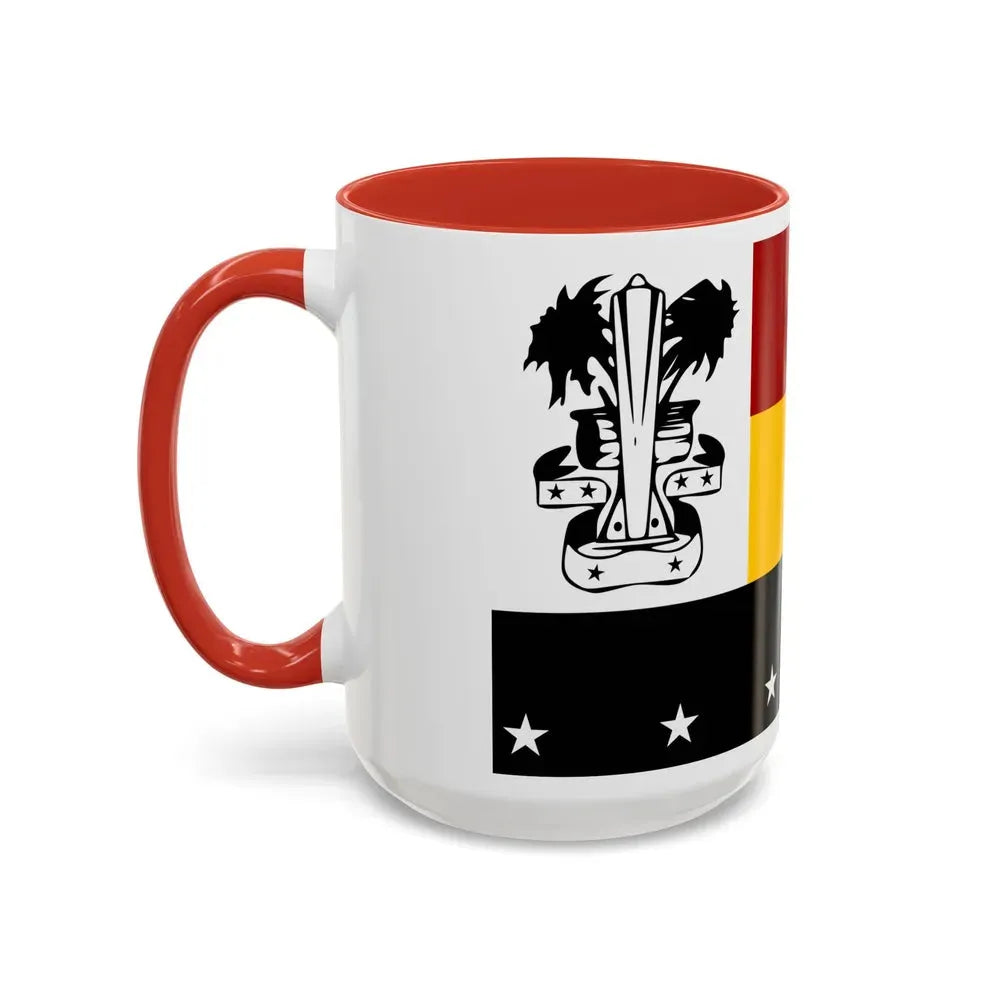 Flag of Madang Papa New Guinea - Accent Coffee Mug - Go Mug Yourself
