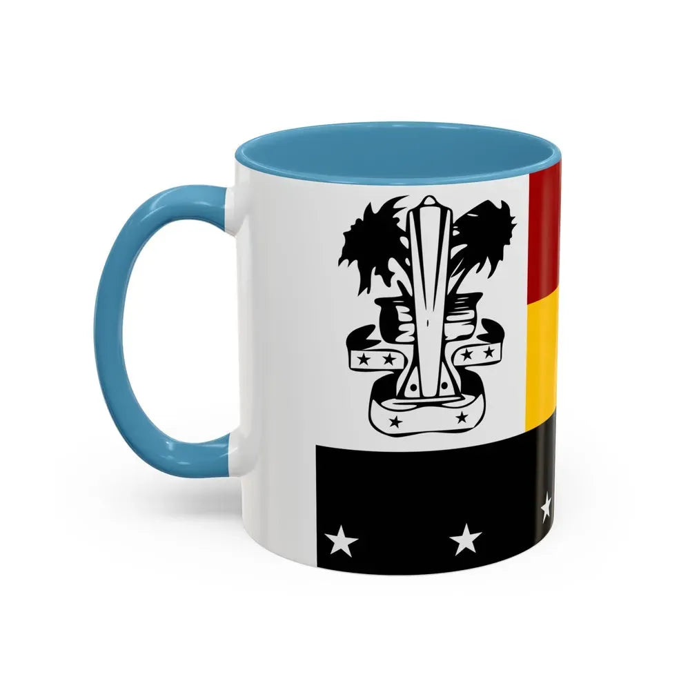 Flag of Madang Papa New Guinea - Accent Coffee Mug - Go Mug Yourself