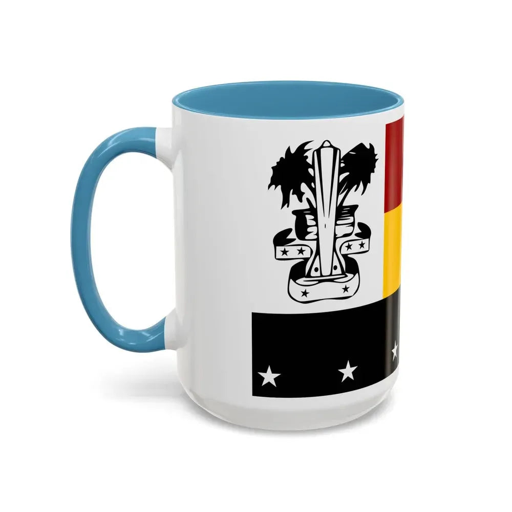 Flag of Madang Papa New Guinea - Accent Coffee Mug - Go Mug Yourself