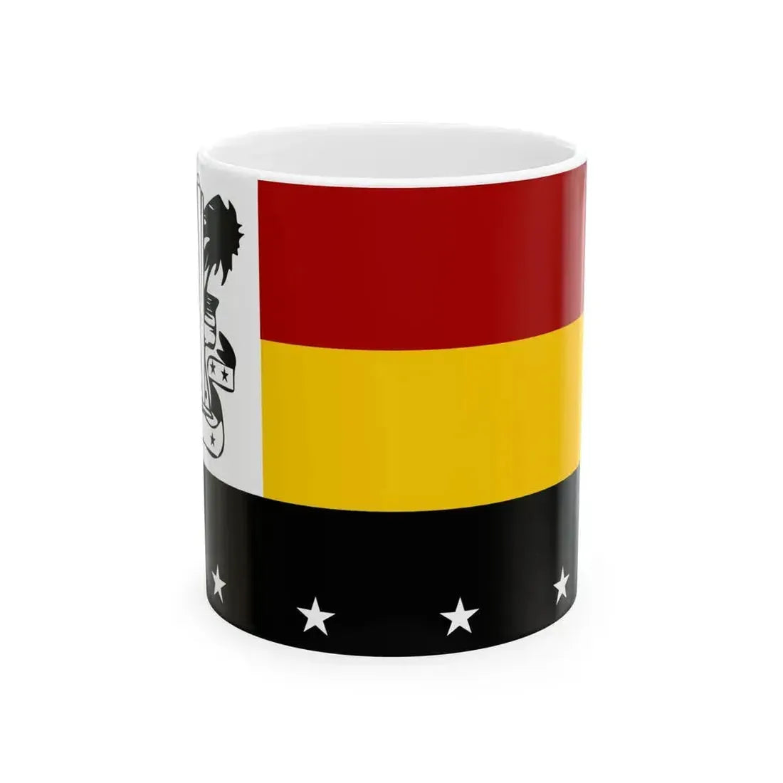 Flag of Madang Papa New Guinea - White Coffee Mug 11oz - Go Mug Yourself