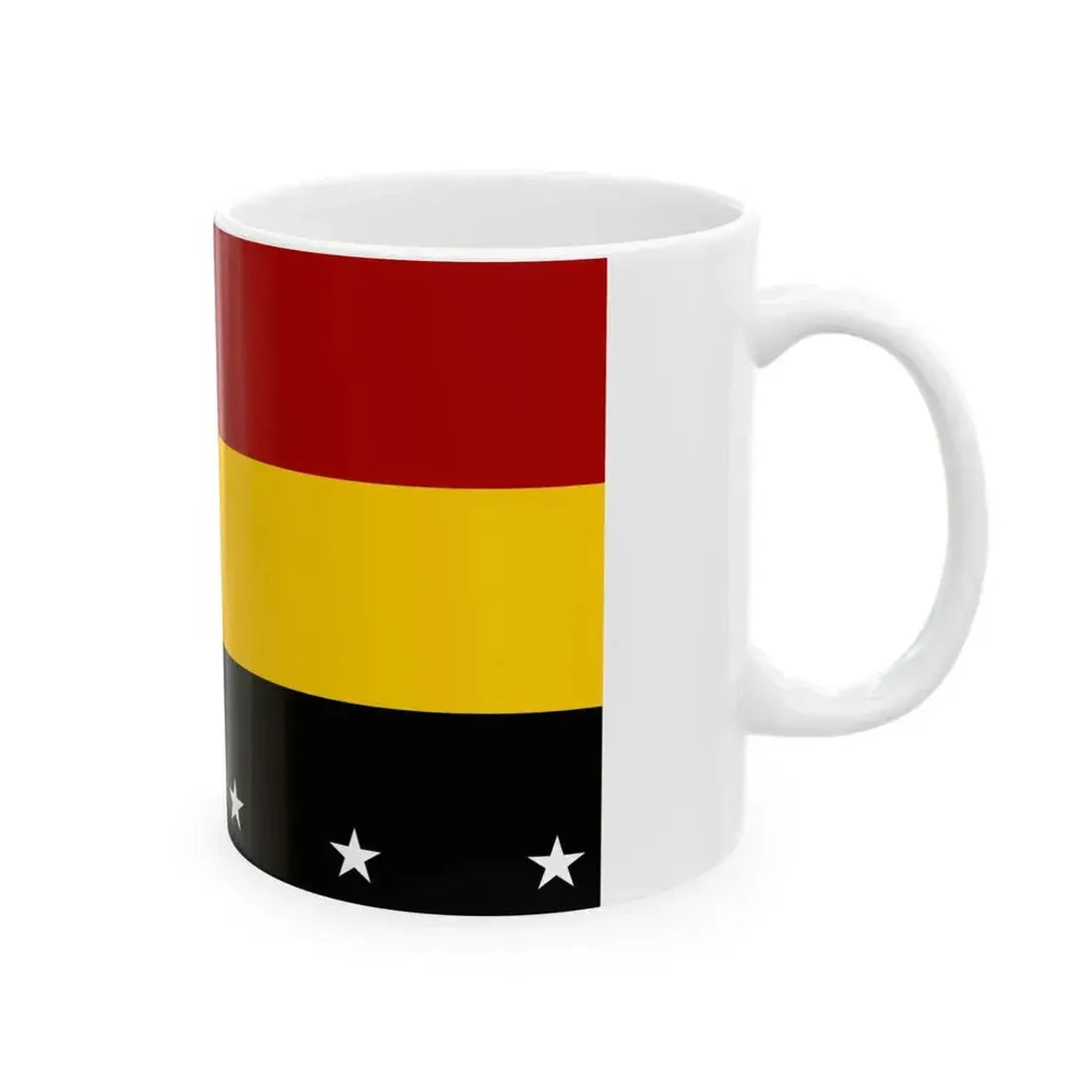 Flag of Madang Papa New Guinea - White Coffee Mug - Go Mug Yourself