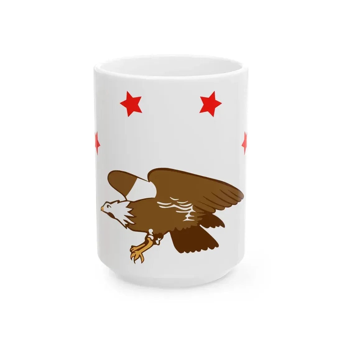 Flag of Madawaska (Canada) White Coffee Mug 15oz - Go Mug Yourself