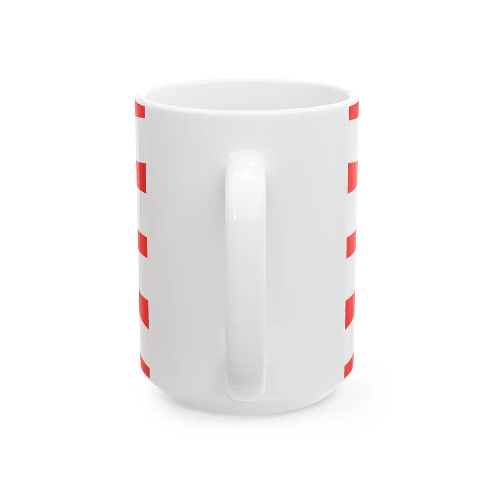 Flag of Madison County Ohio (United States) White Coffee Mug - Go Mug Yourself
