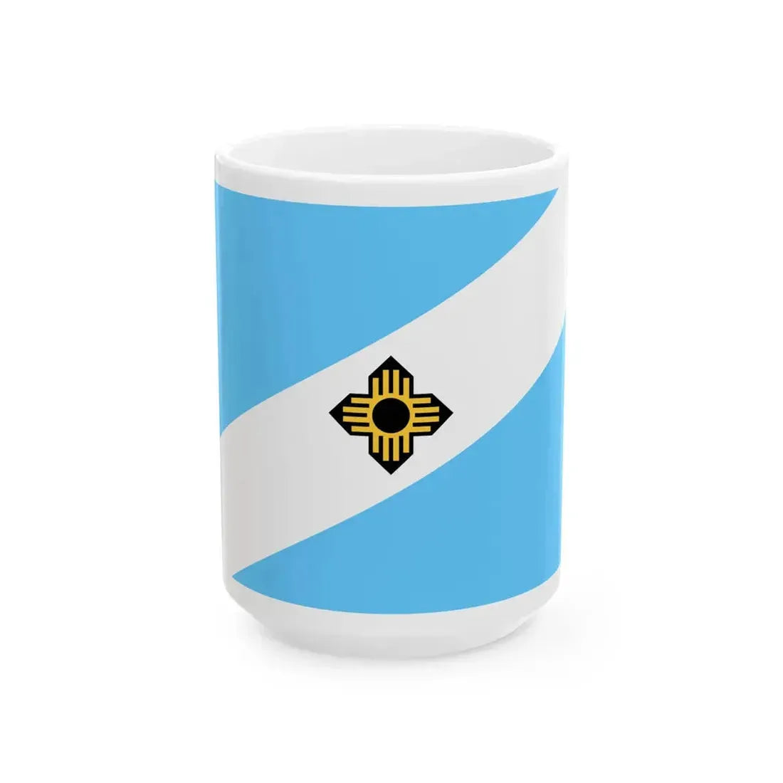 Flag of Madison Wisconsin 1962-2018 (United States) White Coffee Mug 15oz - Go Mug Yourself