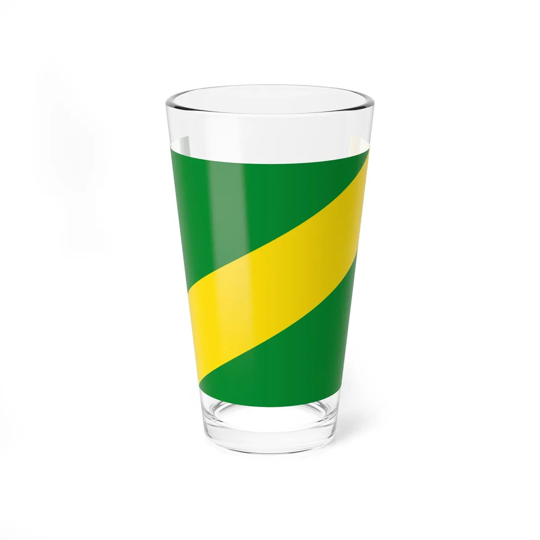 Flag of Madre de Dios Department (Peru) Pint Glass 16oz 16oz - Go Mug Yourself