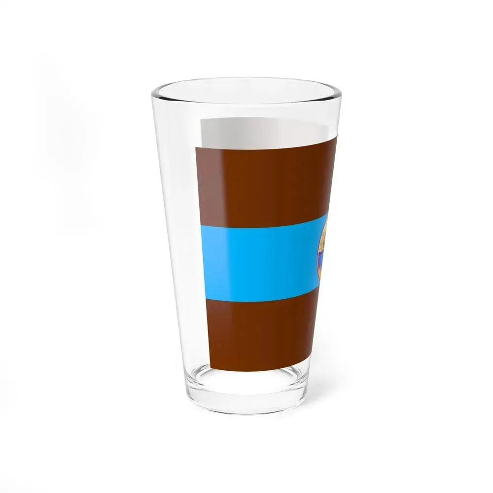 Flag of Mae Hong Son Province Thailand - Pint Glass 16oz - Go Mug Yourself