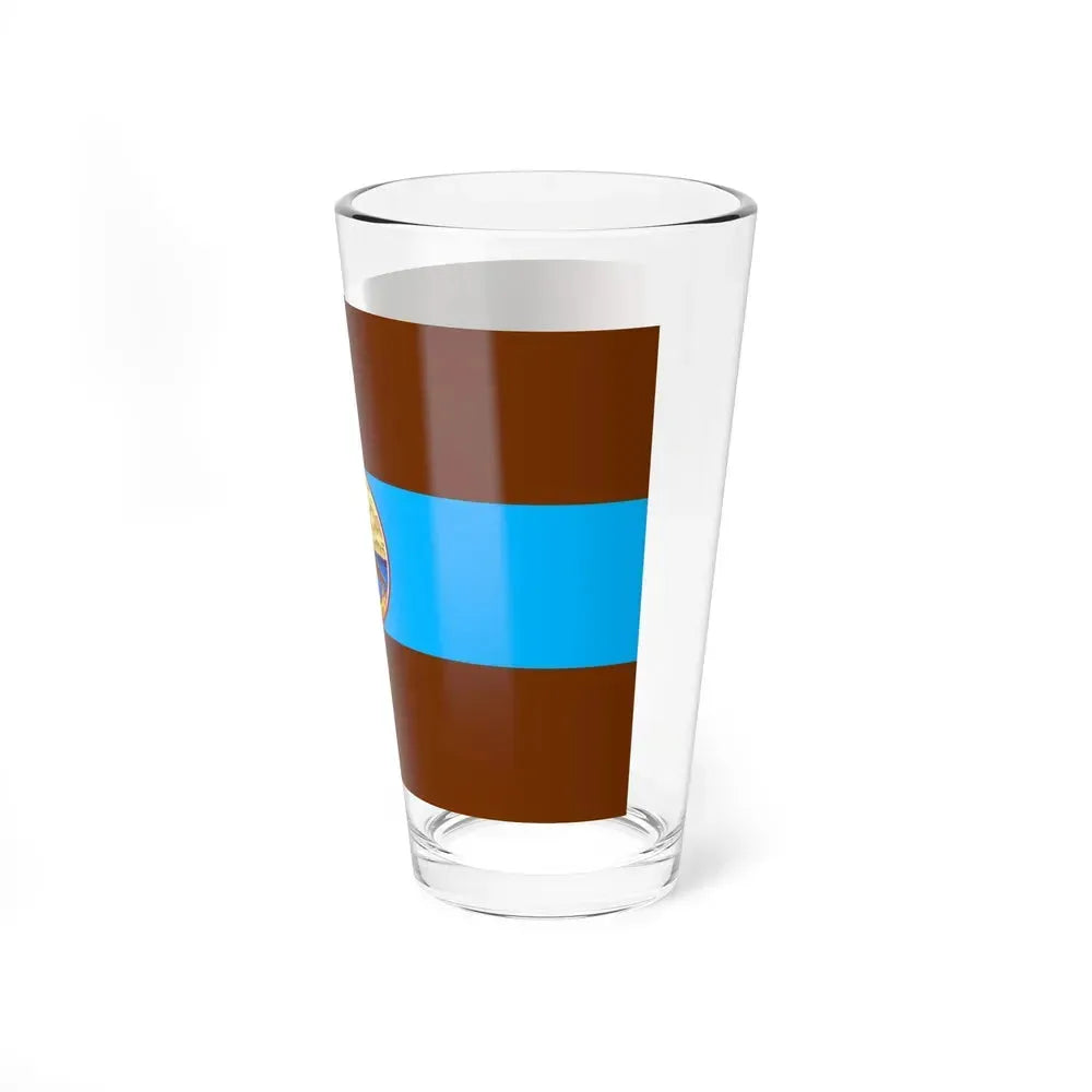 Flag of Mae Hong Son Province Thailand - Pint Glass 16oz - Go Mug Yourself