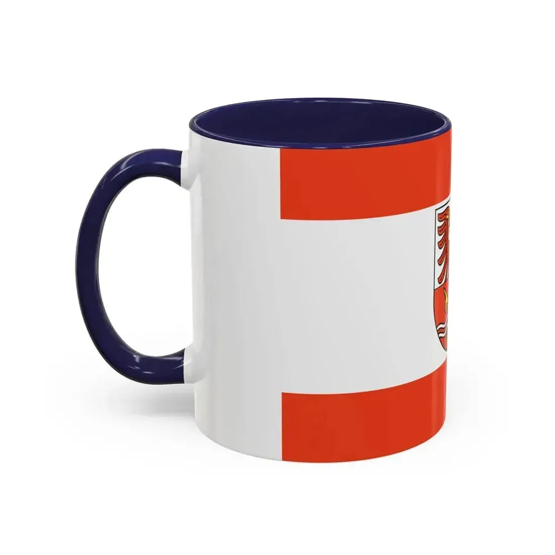 Flag of Maerkisch Oderland Germany - Accent Coffee Mug - Go Mug Yourself