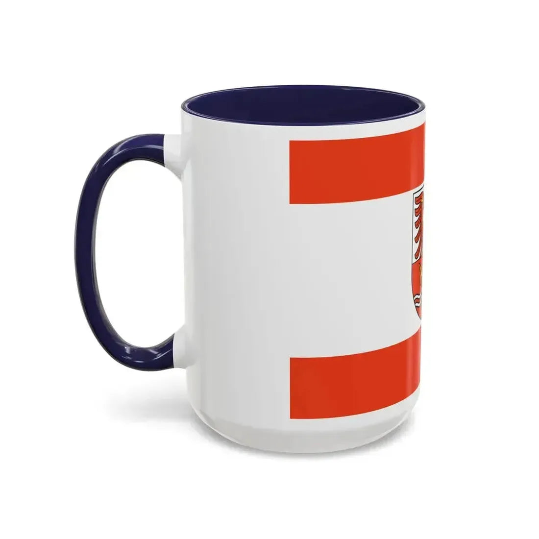 Flag of Maerkisch Oderland Germany - Accent Coffee Mug - Go Mug Yourself