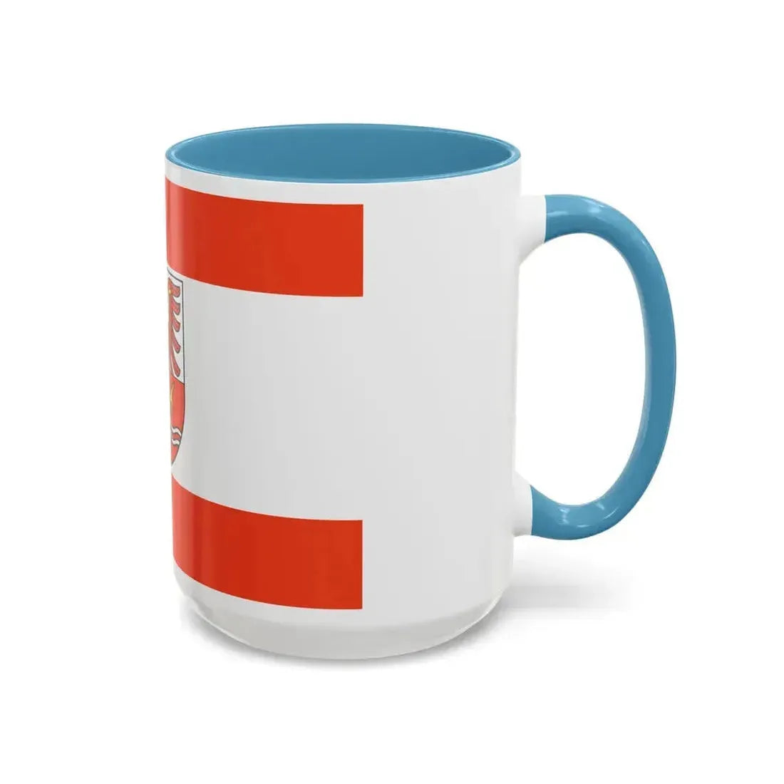 Flag of Maerkisch Oderland Germany - Accent Coffee Mug - Go Mug Yourself