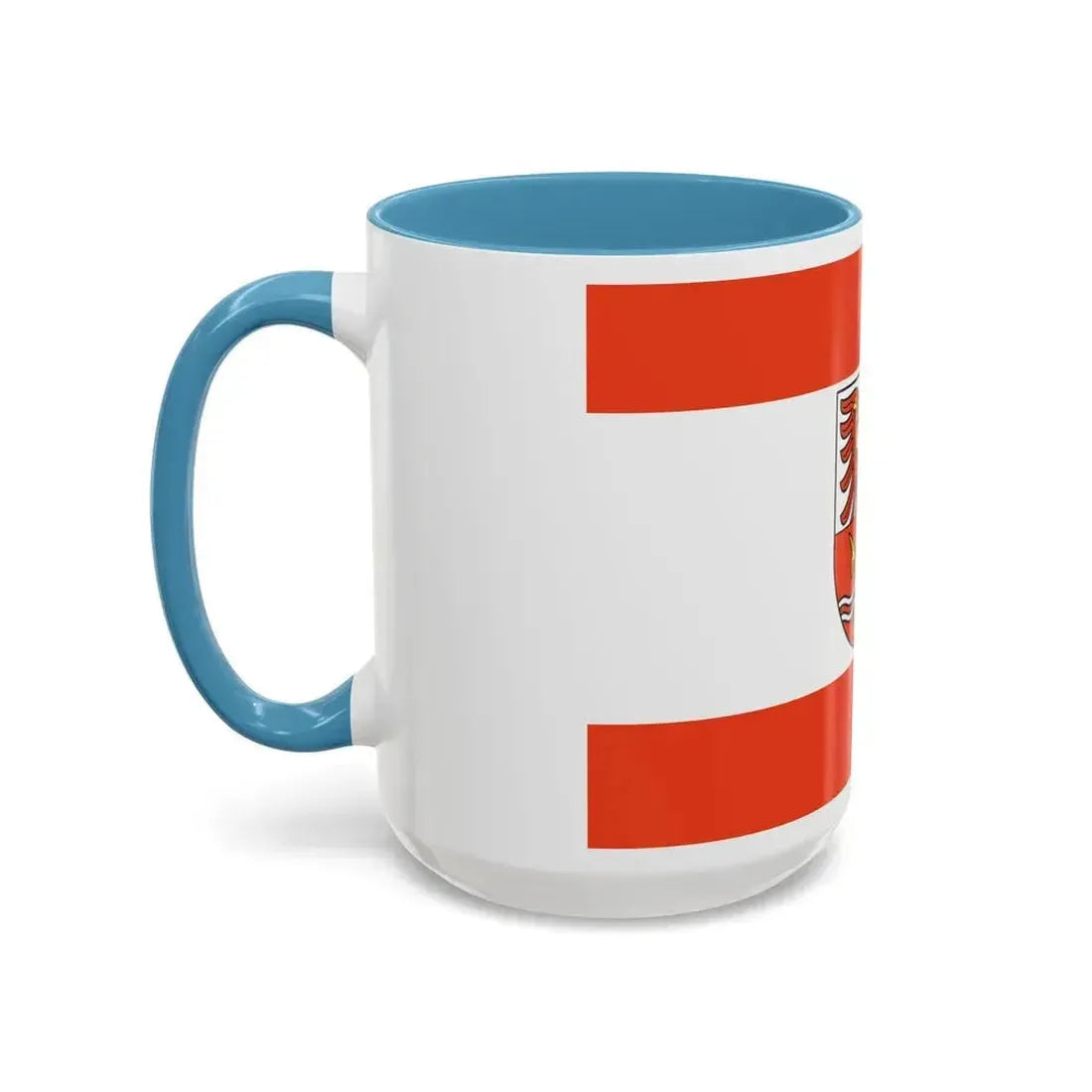 Flag of Maerkisch Oderland Germany - Accent Coffee Mug - Go Mug Yourself