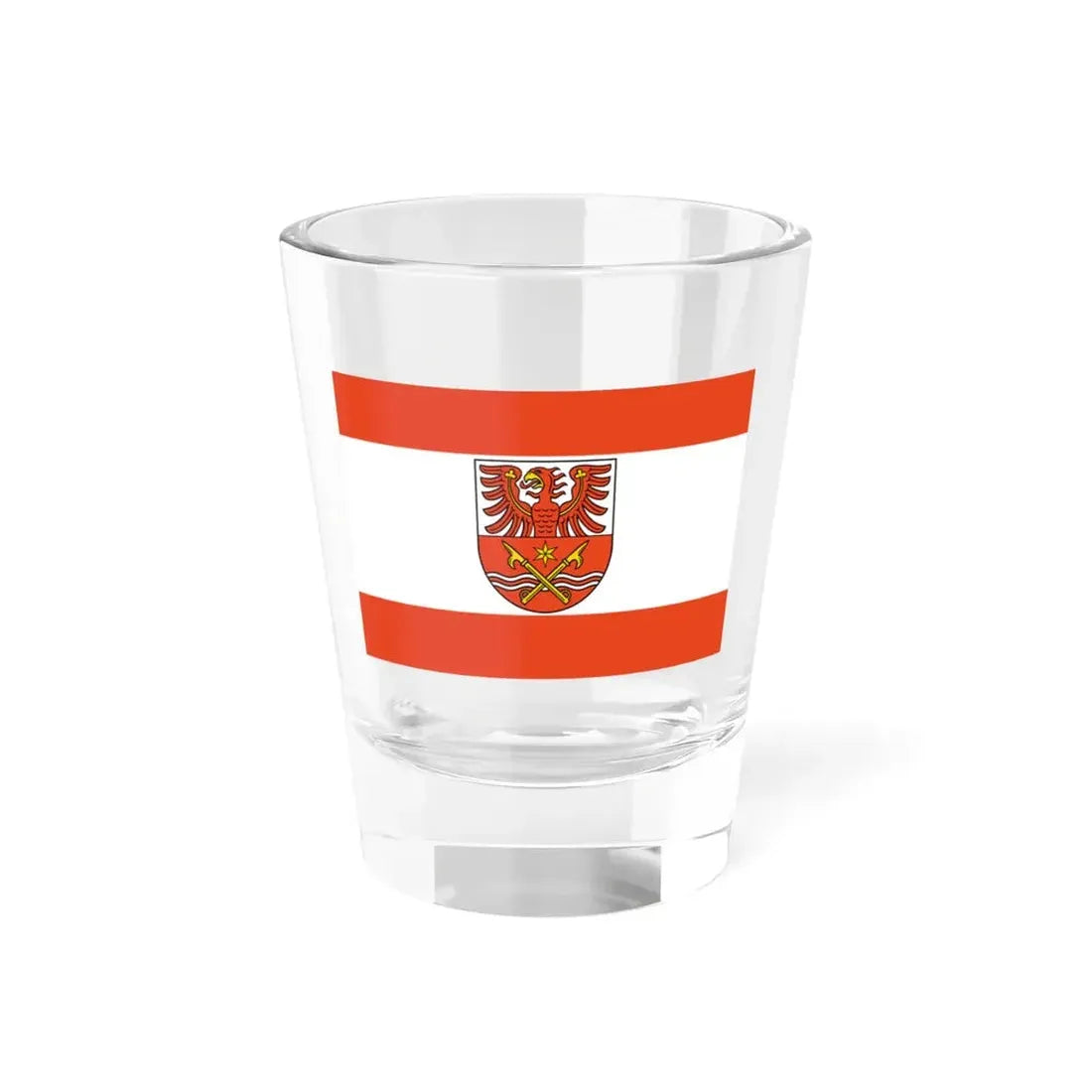 Flag of Maerkisch Oderland Germany - Shot Glass 1.5oz 1.5oz - Go Mug Yourself