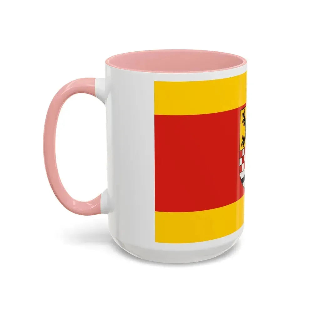 Flag of Maerkischer Germany - Accent Coffee Mug - Go Mug Yourself