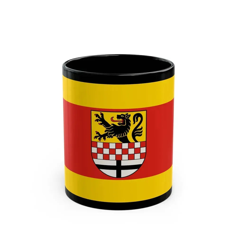 Flag of Maerkischer Germany - Black Coffee Mug 11oz - Go Mug Yourself