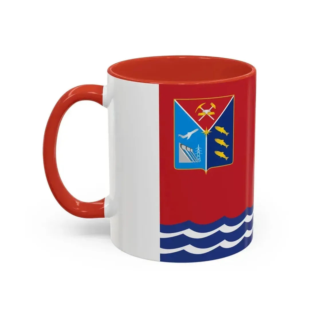 Flag of Magadan Oblast Russia - Accent Coffee Mug - Go Mug Yourself