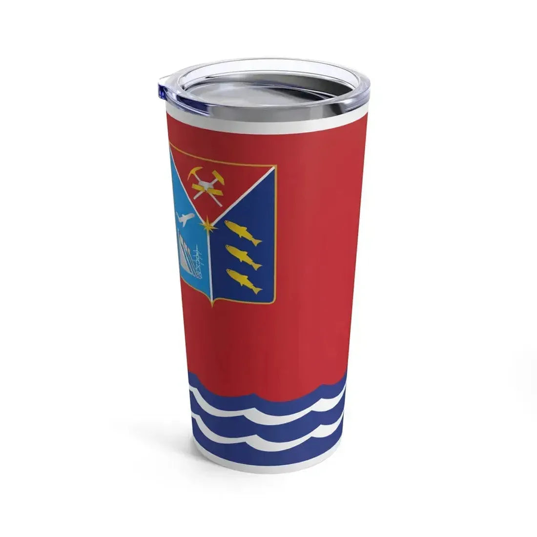 Flag of Magadan Oblast Russia - Tumbler 20oz - Go Mug Yourself