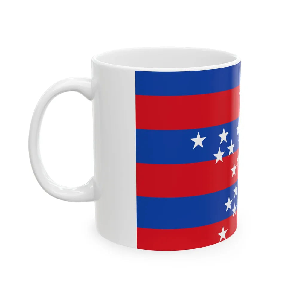 Flag of Magdalena (Colombia) White Coffee Mug - Go Mug Yourself