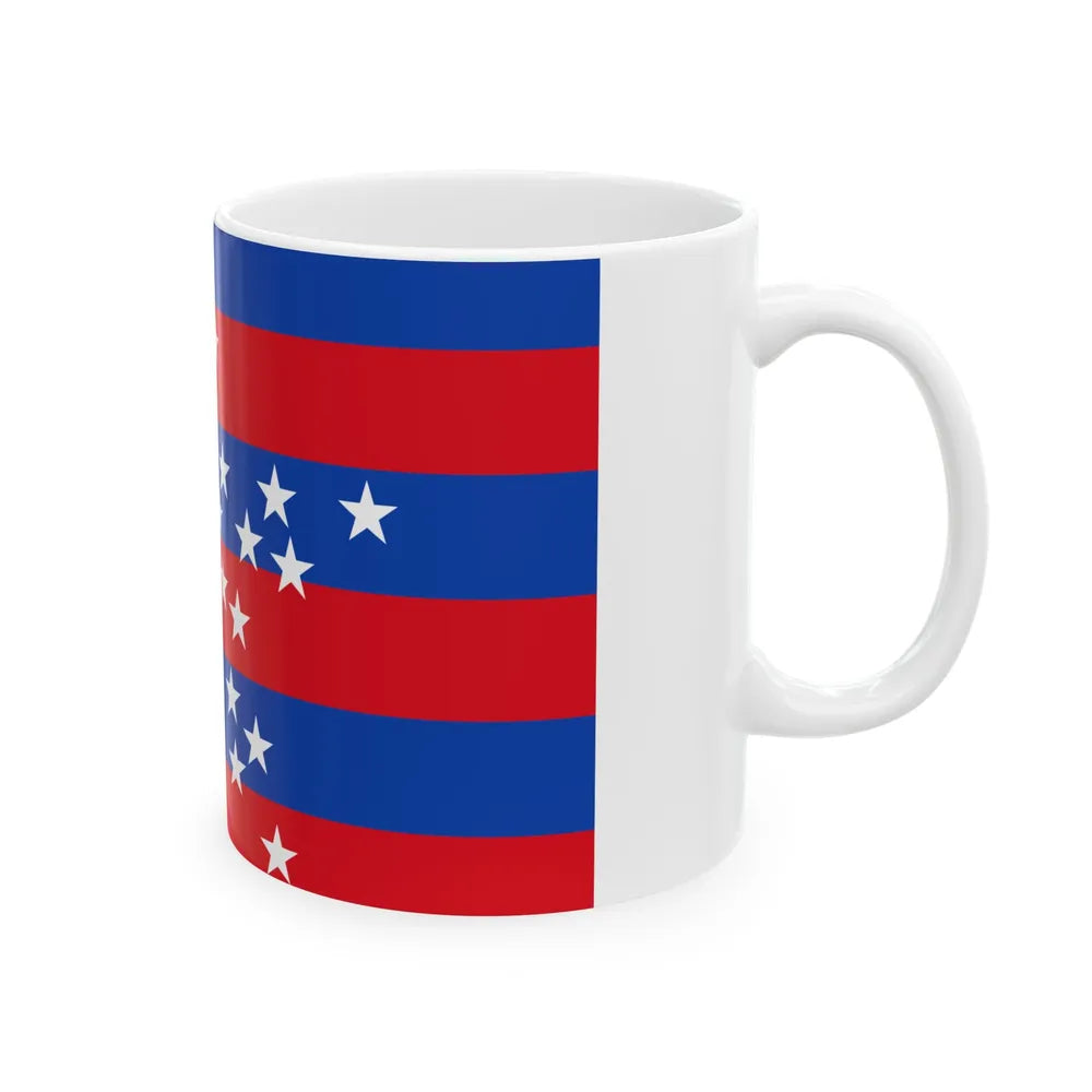Flag of Magdalena (Colombia) White Coffee Mug - Go Mug Yourself