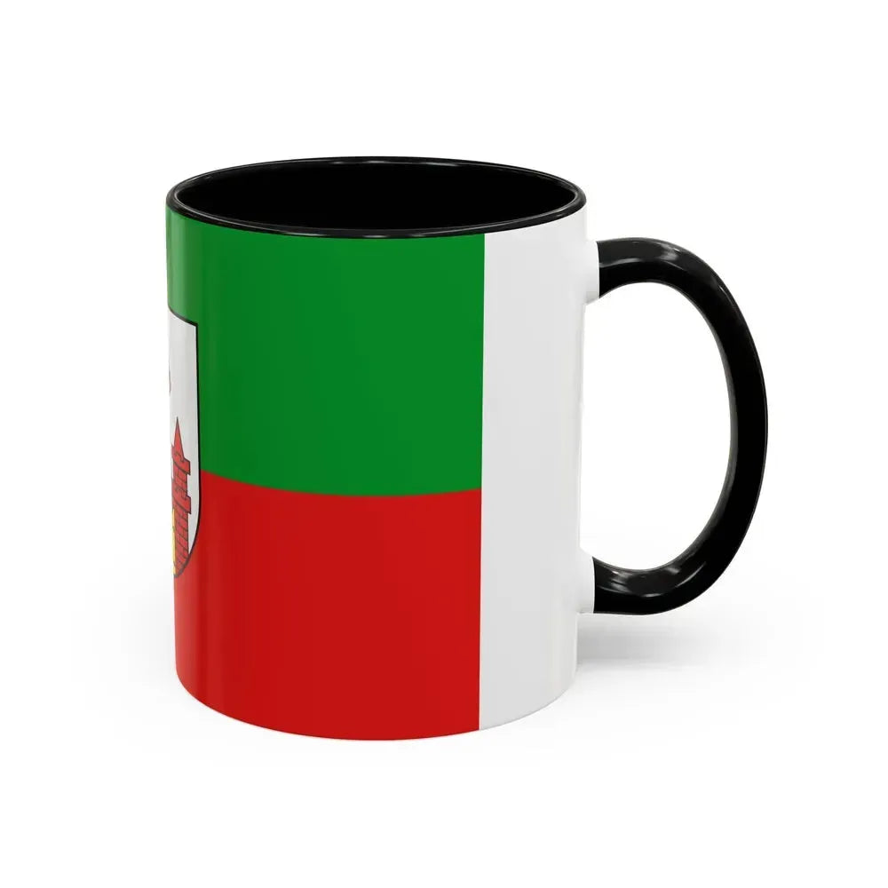 Flag of Magdeburg Germany - Accent Coffee Mug - Go Mug Yourself