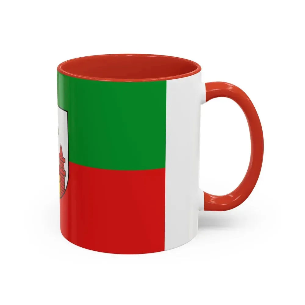 Flag of Magdeburg Germany - Accent Coffee Mug - Go Mug Yourself