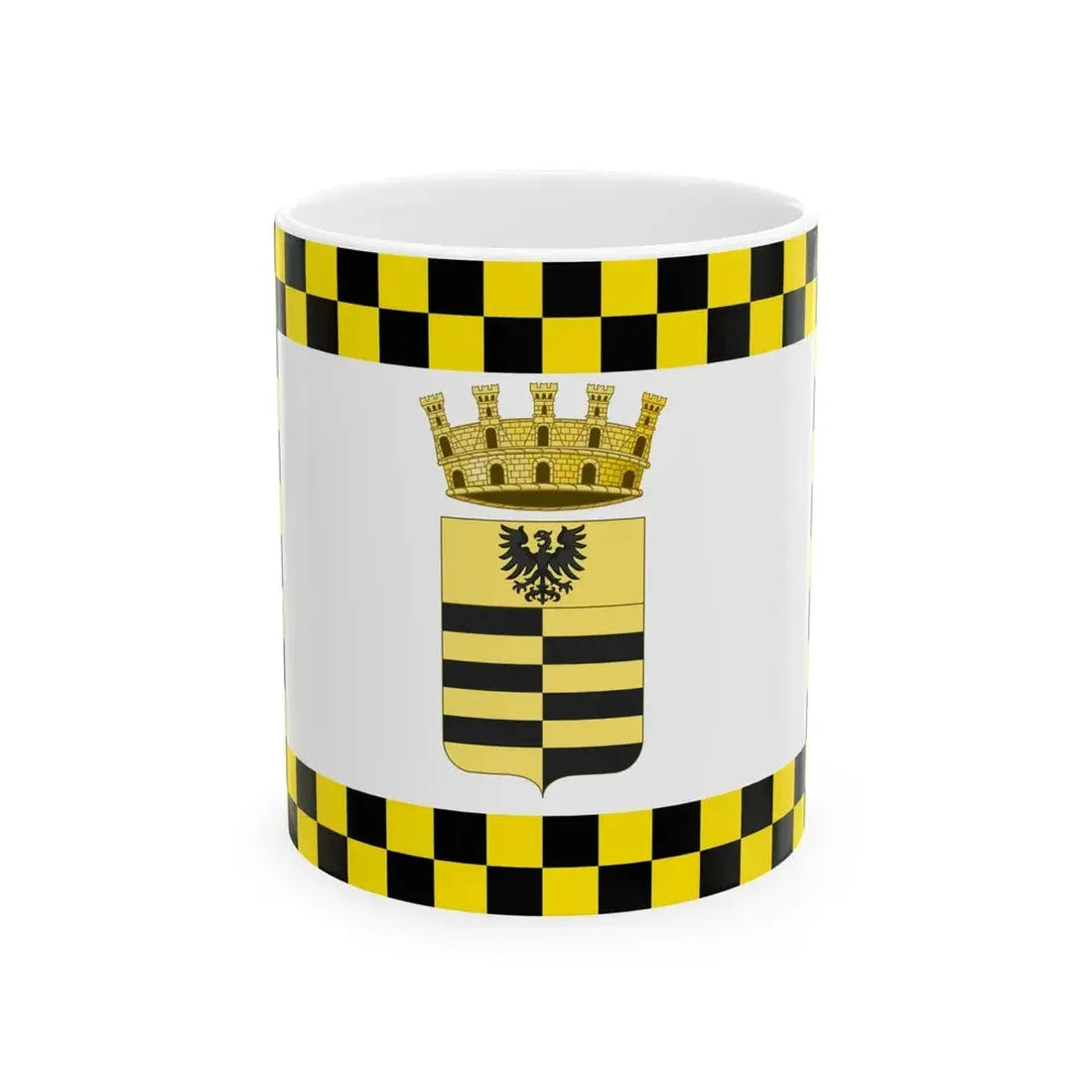 Flag of Magenta Until 1970 circa (Italy) White Coffee Mug 11oz - Go Mug Yourself