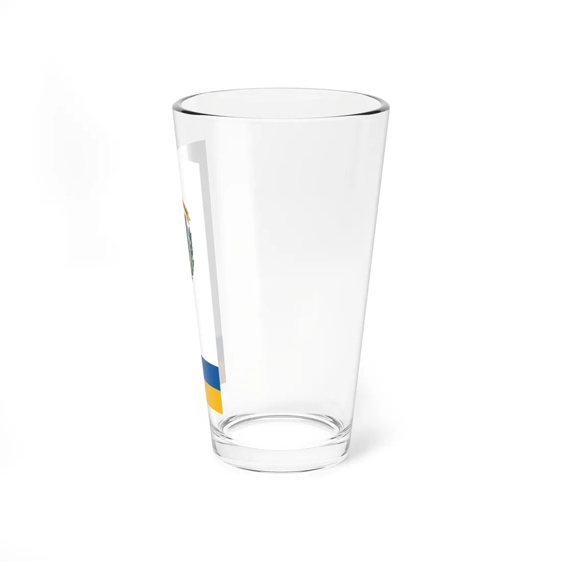 Flag of Magyarszentmiklos vertical (Hungary) Pint Glass 16oz - Go Mug Yourself