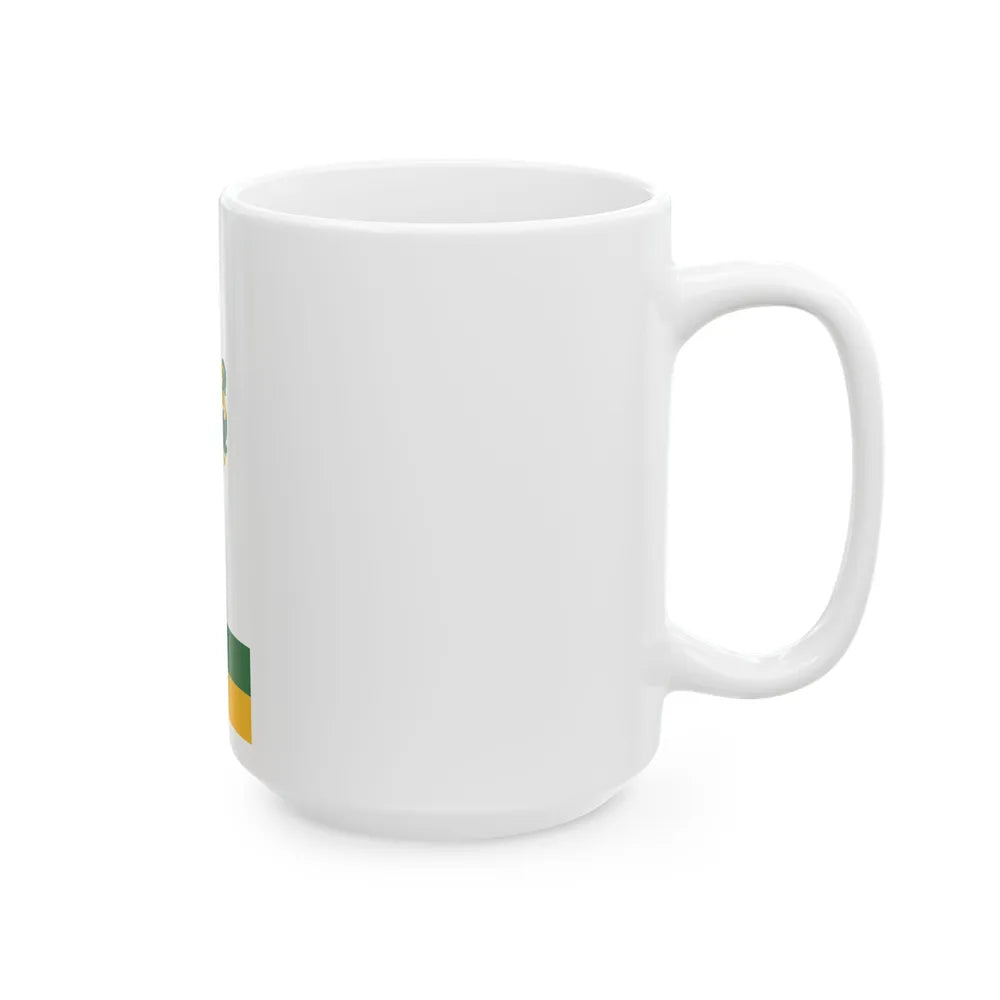 Flag of Magyartelek (Hungary) White Coffee Mug - Go Mug Yourself