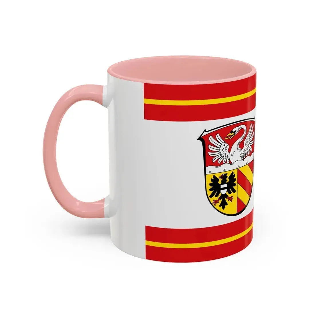 Flag of Main Kinzig Kreis Germany - Accent Coffee Mug - Go Mug Yourself