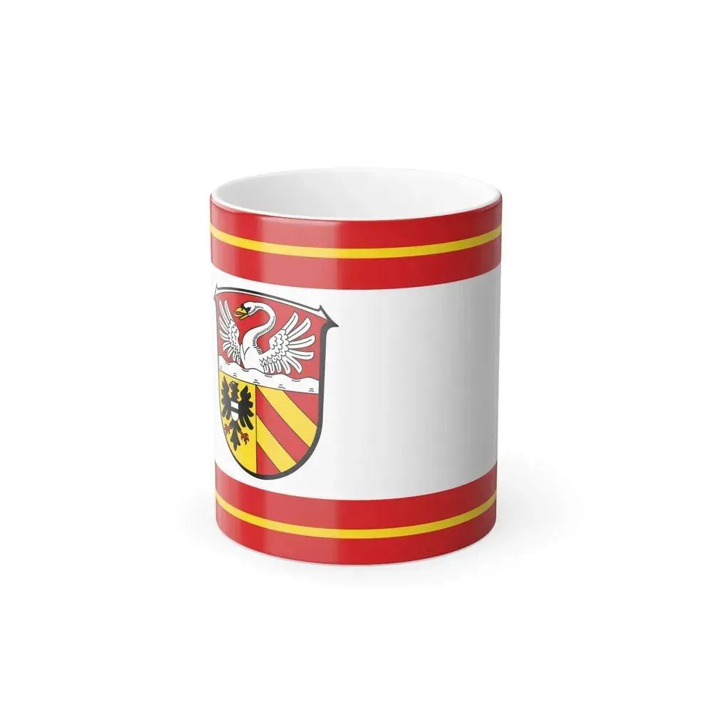 Flag of Main Kinzig Kreis Germany - Color Changing Coffee Mug 11oz - Go Mug Yourself