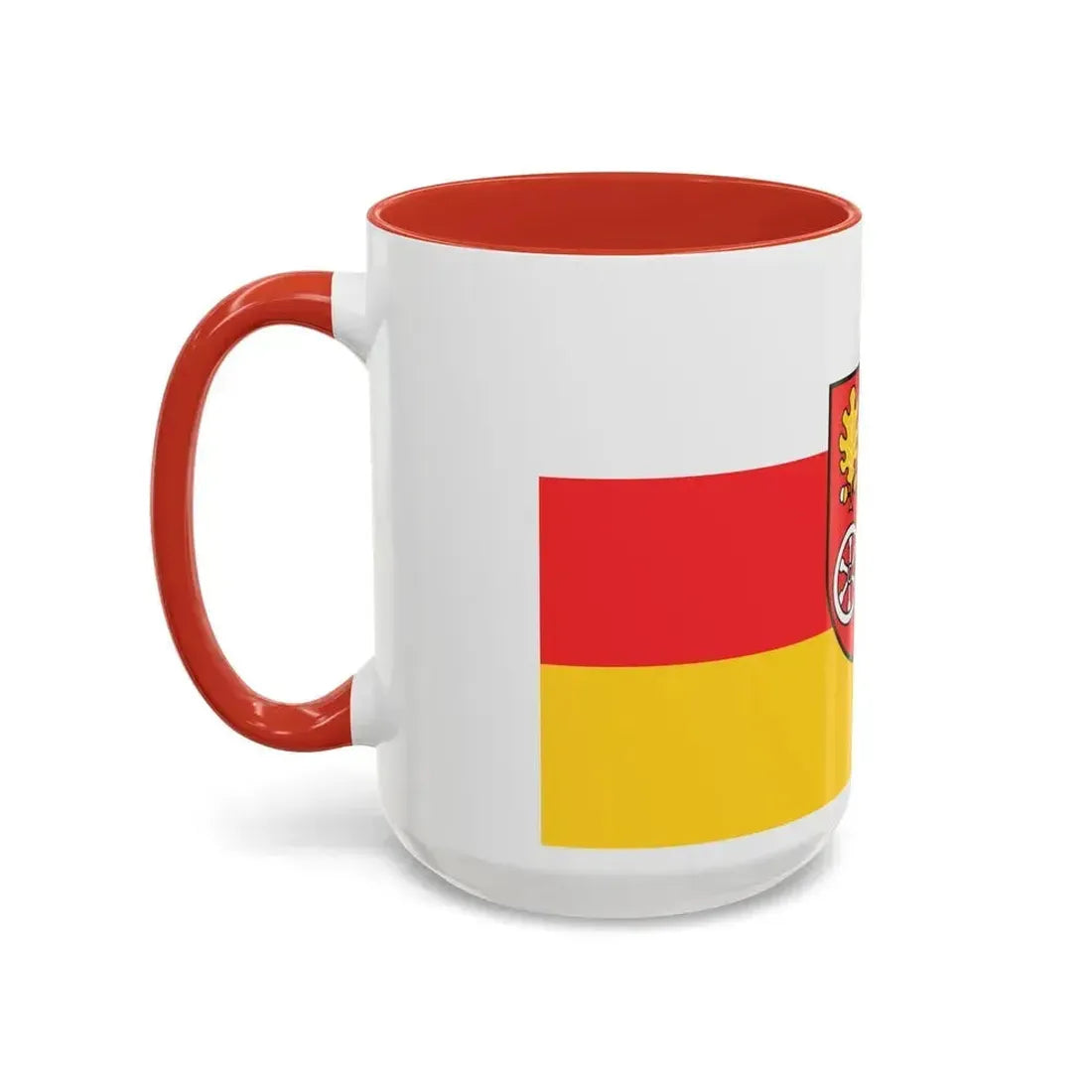 Flag of Main Spessart Germany - Accent Coffee Mug - Go Mug Yourself
