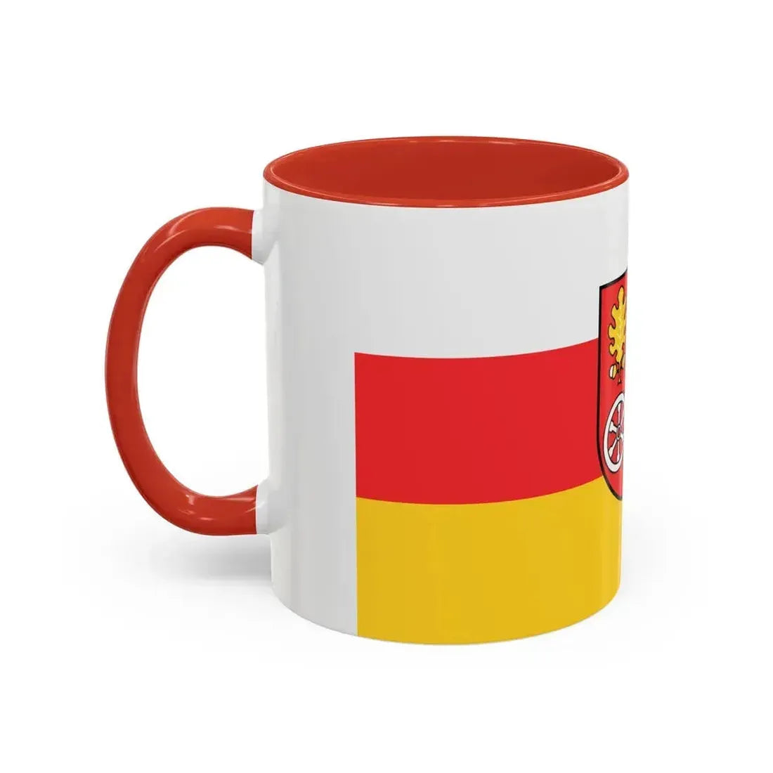 Flag of Main Spessart Germany - Accent Coffee Mug - Go Mug Yourself