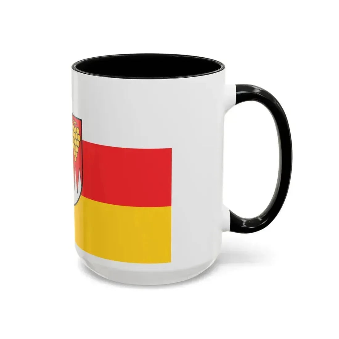 Flag of Main Spessart Germany - Accent Coffee Mug - Go Mug Yourself