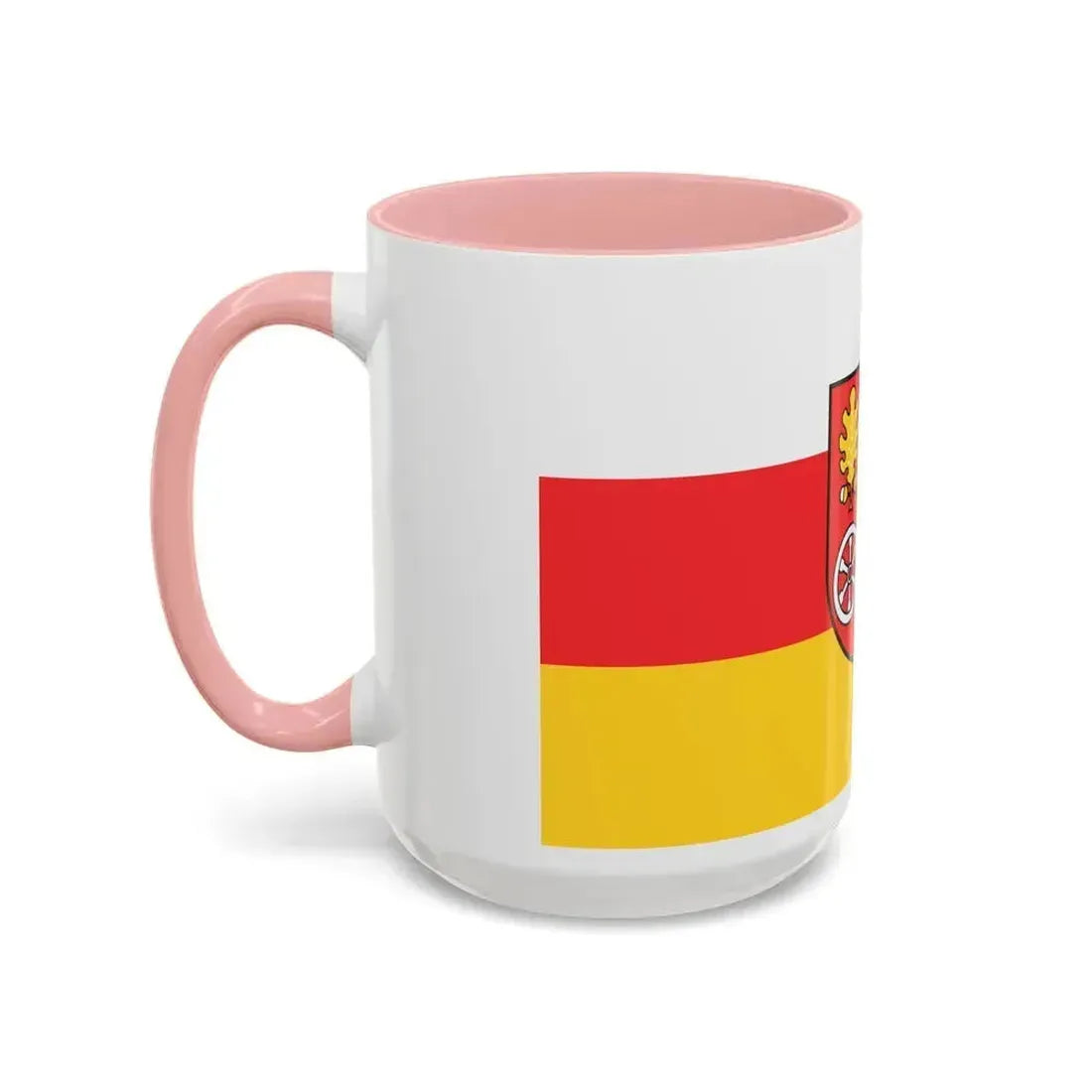 Flag of Main Spessart Germany - Accent Coffee Mug - Go Mug Yourself