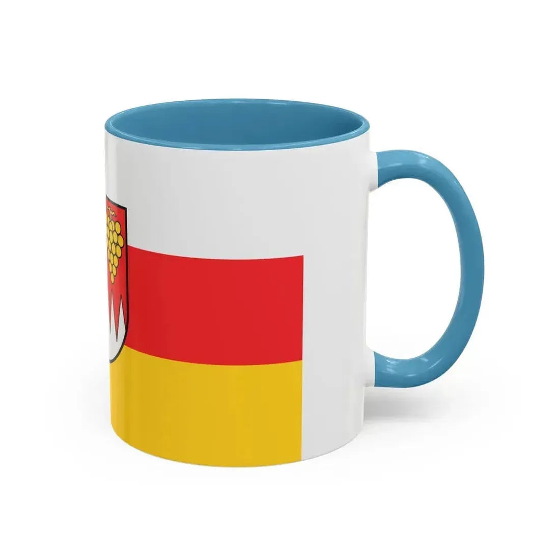 Flag of Main Spessart Germany - Accent Coffee Mug - Go Mug Yourself