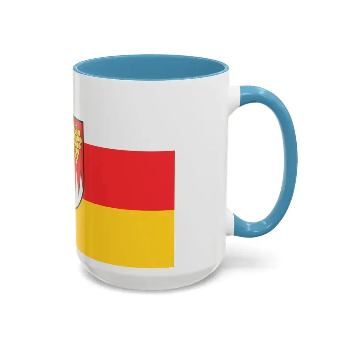 Flag of Main Spessart Germany - Accent Coffee Mug - Go Mug Yourself