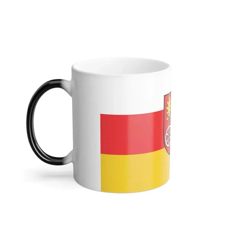 Flag of Main Spessart Germany - Color Changing Coffee Mug - Go Mug Yourself